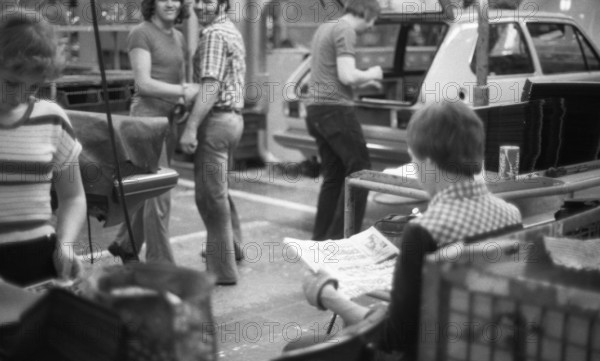 Production of the Golf at the VW plant on 10. 05. 1979 in Wolfsburg, Germany, Europe