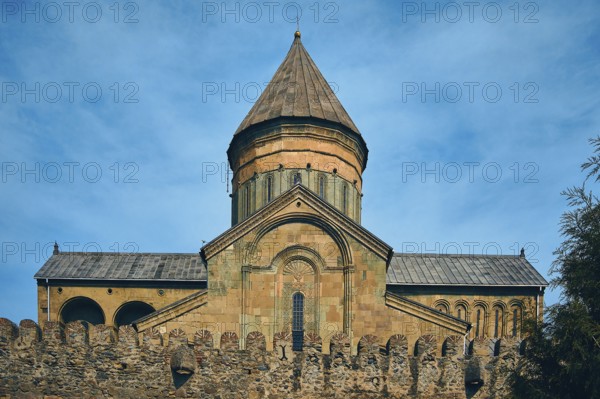 The Svetitskhoveli Cathedral, principal Georgian Orthodox church and one of the the most venerated
