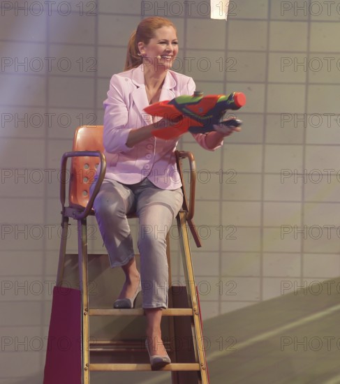 German TV presenter and actress Maxi Biewer MDR show Back then it was 30.4.15 Leipzig, German TV