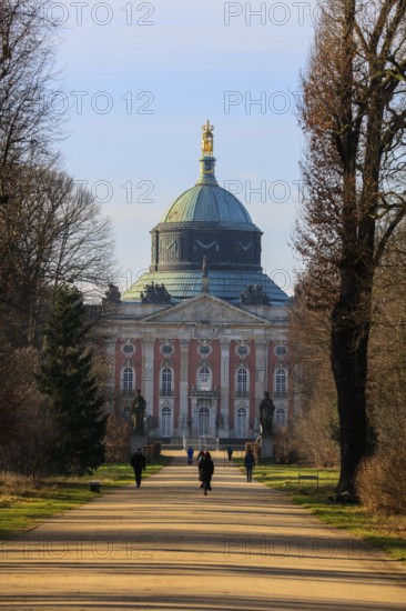 New Palace, Unesco World Heritage Park Sanssouci, Potsdam, Brandenburg, Germany, Europe