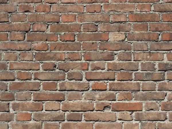 Red brick wall background