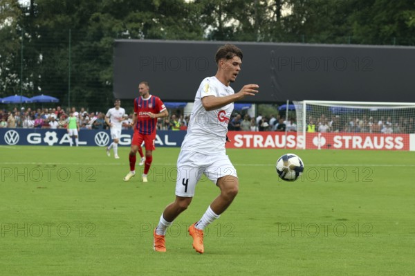 Enrico Krieger (Villingen 08) in the match for the DFB Cup 2022-23, 1st round: DFB Cup 2024-25, 1st