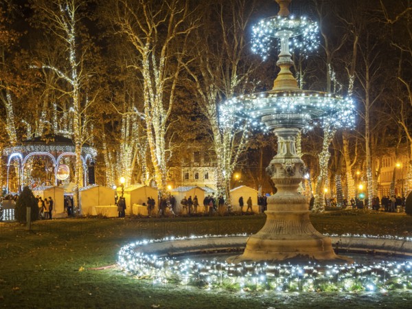 Advent market in Zagreb