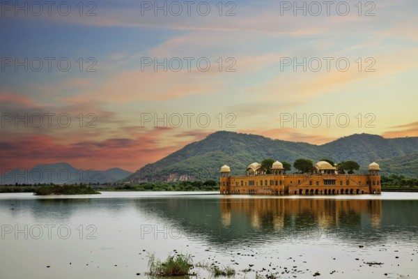 Jal Mahal, water palace, is a palace in the middle of the Man Sagar Lake in Jaipur city, the