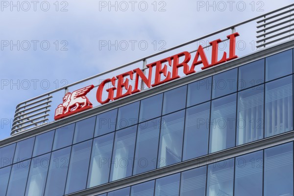 Madrid, Spain, October 10, 2021: Generali Group Headquarter in Madrid. It is the largest of its