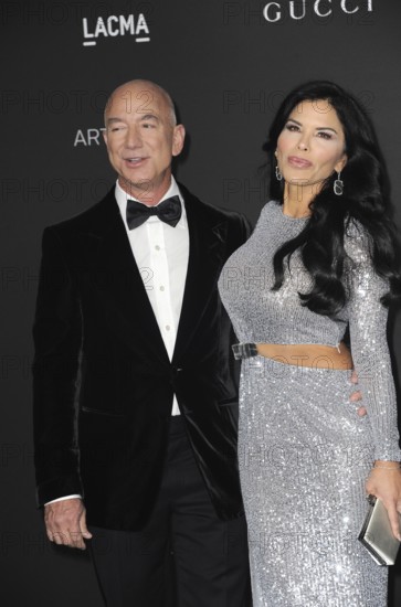 Jeff Bezos and Lauren Sanchez at the 10th Annual LACMA ART+FILM GALA Presented By Gucci held at the