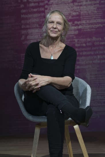 FRANKFURT AM MAIN, Germany, October 21 2023: Cornelia Funke (*1958, German author) at the 75th