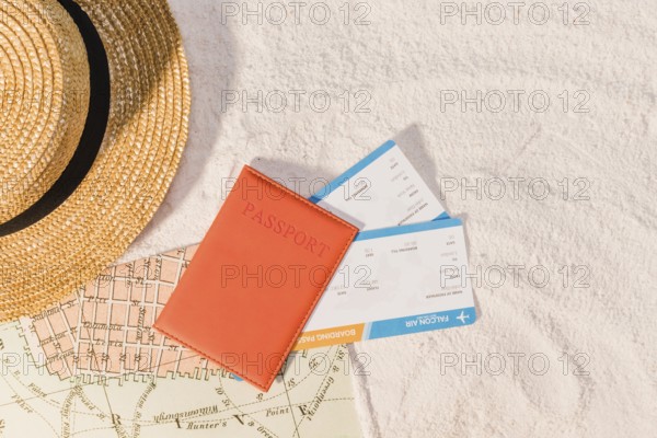 Passport guide book trip