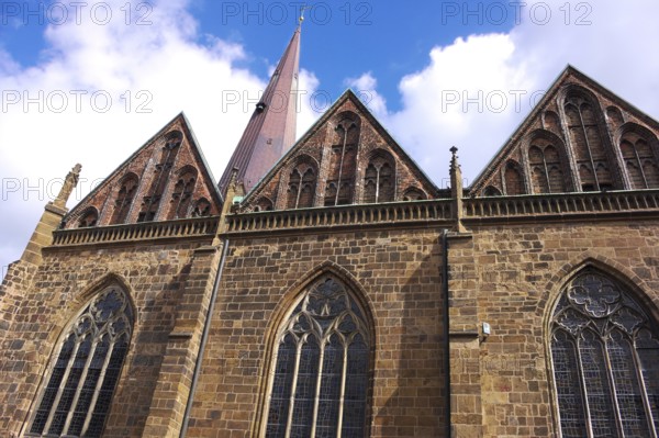 The Church of Our Lady is an Evangelical Protestant church situated northwest of the Market Square
