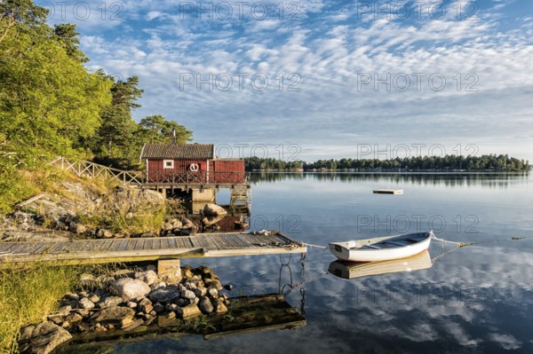 Archipelago on the Swedish coast off Stockholm