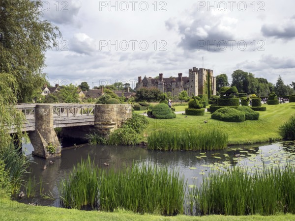 View of Hever Castle and Grounds in Hever Kent