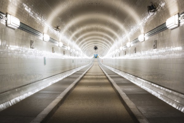 Germany, Hamburg, Alter Elbtunnel (Tunnel under Elbe River), Europe