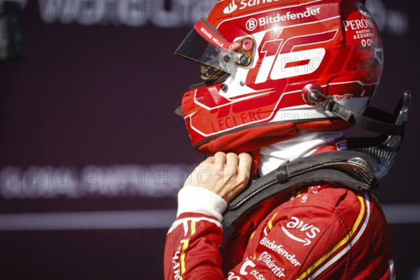 MELBOURNE, AUSTRALIA, MARCH 24: Charles LeClerc of Monaco and Scuderia Ferrari after coming second