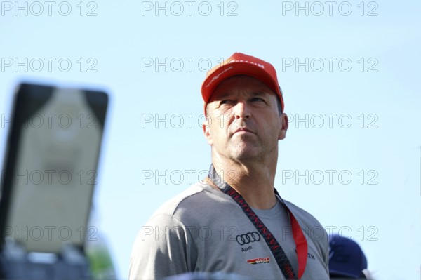 DSV Junior Ski Jumping Coordinator, Werner Schuster at the FIS Cup Summer Ski Jumping Hinterzarten