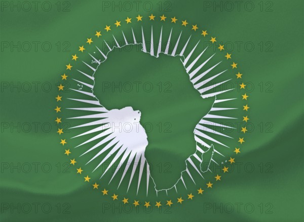 Flag of the African Union, 55 member states, Studio
