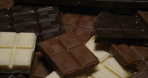 Black, Milk and White Chocolate Bars