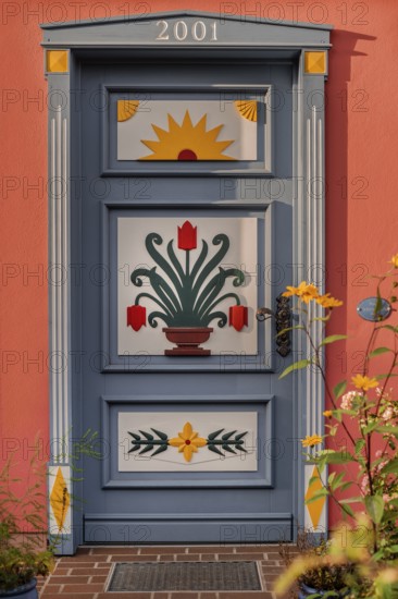 Darß doors are ornately carved doors from the Darß in Mecklenburb, Western Pomerania. The Darß