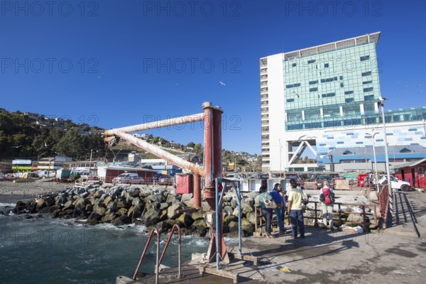 Harbour, San Antonio, Chile, South America