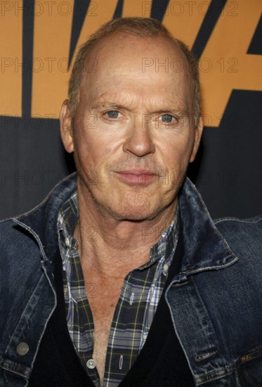 Michael Keaton at the Los Angeles premiere of 'Knox Goes Away' held at the Academy Museum of Motion