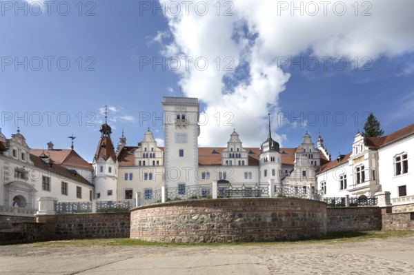 The historic Boitzenburg Castle, Uckermark