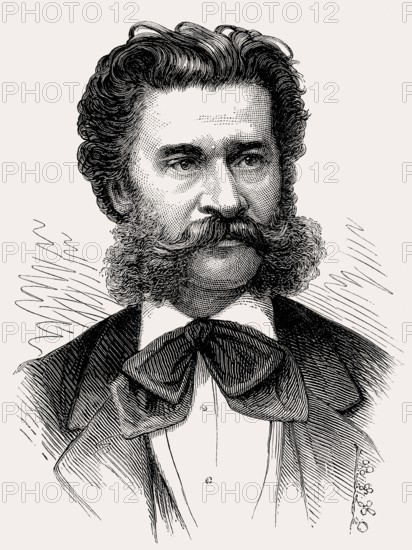 Johann Strauss II or Johann Strauss Jr., 1825 – 1899, Austrian composer of light music