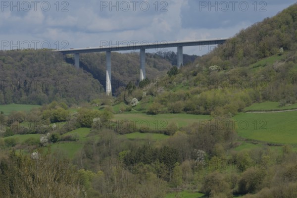 Kochertal bridge, motorway bridge, Braunsbach, Braunsbach-Geislingen, Geislingen, Kochertal,