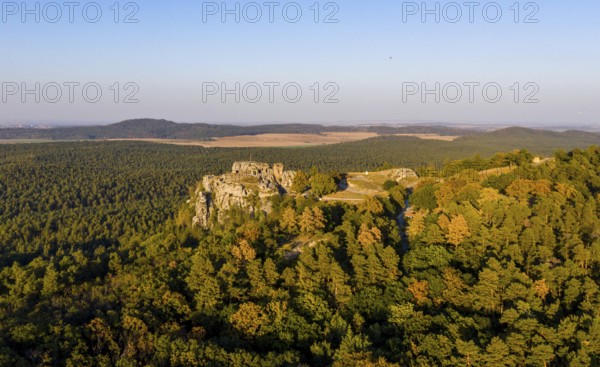 Regenstein Castle Ruin in the Harz Mountains Blankenburg
