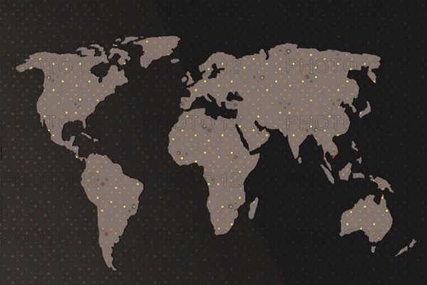 World map design. Earth with continents. Map of europe and america, Asia and Australia. Flat Earth