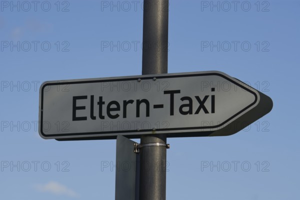 Parent taxi, school, sign, helicopter parents, helicopter parents, care, parents, children,