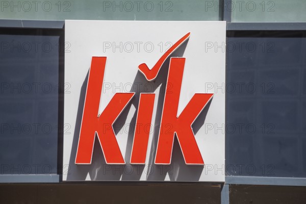 KIK logo, textile discount store, Germany, Europe
