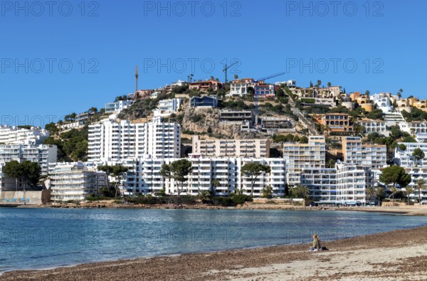 Massive development with holiday flats in the bay of Santa Ponça or Santa Ponsa, municipality of