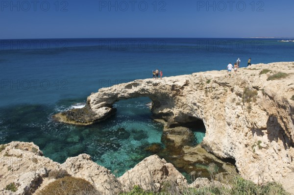 Rock arch Kipros near Agia Napa, South Cyprus, South Cyprus