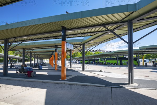 Central bus station ZOB, Messedamm, Westend, Charlottenburg, Berlin, Germany, Europe
