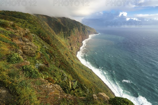 View of the landscape from Ponta do Pargo lighthouse