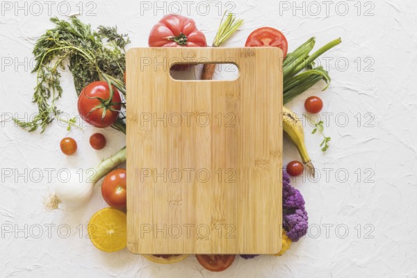 Wooden chopping board vegetables texture backdrop. Resolution and high quality beautiful photo
