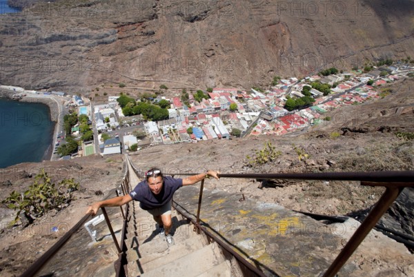 Jamestown, the capital of Saint Helena