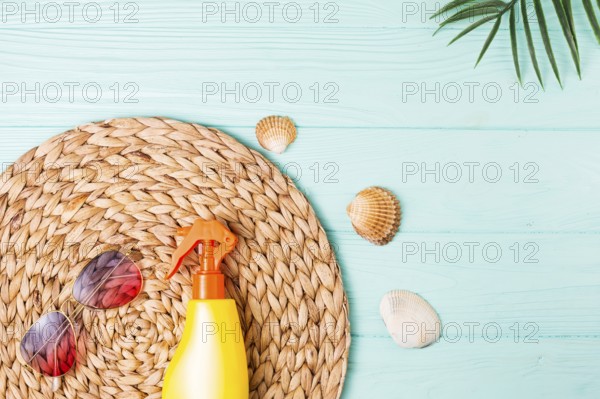 Accessories beach leisure small seashells