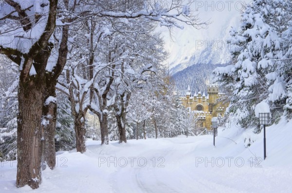 Seefeld Castle Winter, Seefeld castle in winter 01