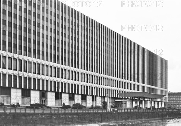 The former Ministry of Foreign Affairs of the GDR in May 1991, Mitte district, Berlin, Germany,