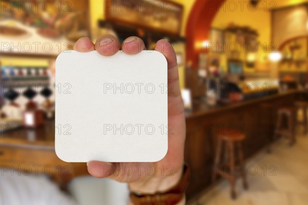 Unwritten beer mat