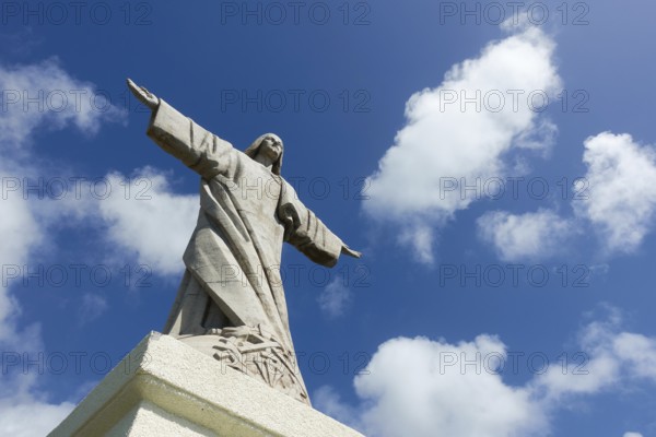 Cristo Rei Jesus Christ sculpture in Caniço, Madeira