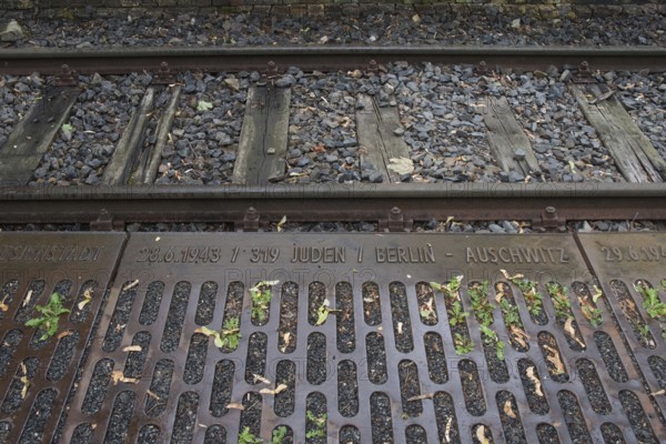 Commemoration of the deportation of Jews to Auschwitz and other camps during the Nazi regime, Gleis