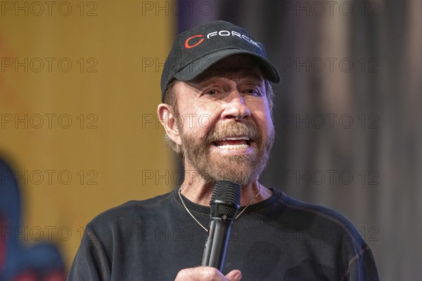 DORTMUND, GERMANY, December 1st 2018: Chuck Norris (*1940, American martial artist, actor, film