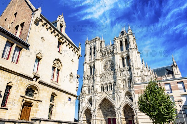 The Cathedral Basilica of Our Lady of Amiens, France, Europe