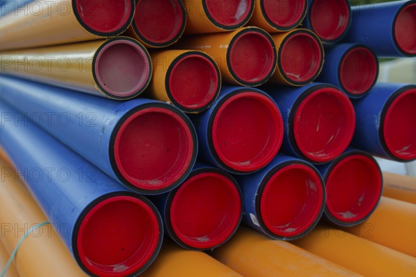 District heating pipe system, energy transition, energy supply, district heating, pipes, Schwäbisch