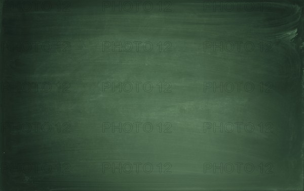 Blank green blackboard vintage color toned, space for text or images