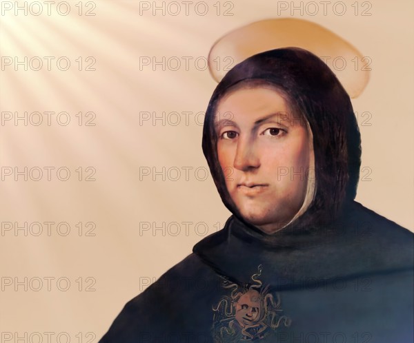 Thomas Aquinas, Thomas von Aquin, Tommaso d'Aquino, c.?1225 – 1274, Italian Dominican friar and