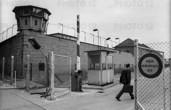 Germany, Berlin, 25.09.1991, former Stasi building in Hohenschönhausen, former Stasi prison