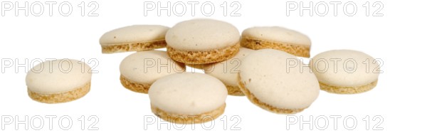 Homemade aniseed Christmas biscuits piled up