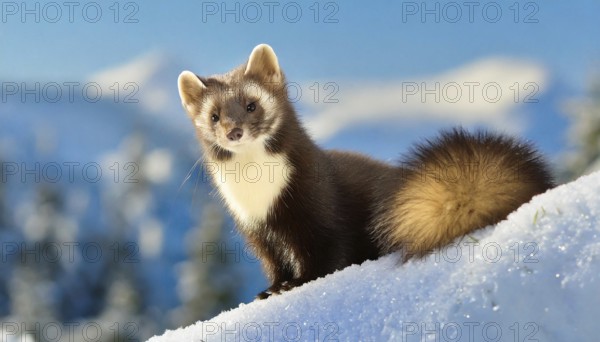 AI generated, animal, animals, mammal, mammals, biotope, habitat, a, individual, foraging,